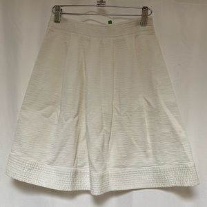 White DVF skirt